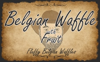 Belgian Waffles with Fruit